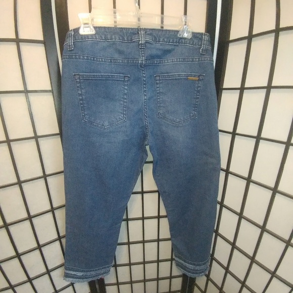 Michael Kors Dillon Relaxed Double Fringe Capri - Picture 3 of 6